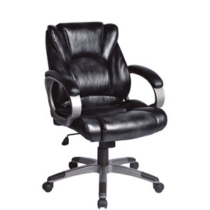 Офисное кресло Brabix BRABIX "Eldorado EX-504", экокожа, черное, 530874 в Артеме
