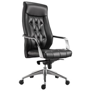 Офисное кресло BRABIX PREMIUM "Sonata EX-754", мультиблок, алюминий, экокожа, черное, 532491 в Уссурийске
