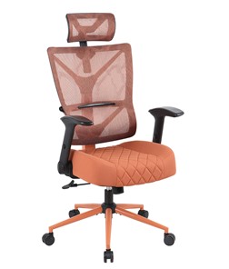 Кресло CHAIRMAN CH566 сетчатый акрил оранжевый / полиэстер оранжевый во Владивостоке