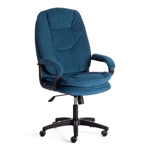 Офисное кресло COMFORT LT (22) флок, синий, 32 арт.19387 в Артеме
