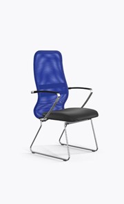 Офисное кресло Метта Ergolife Sit 8 B2-9K - X1+Extra (Синий-Черный) в Находке
