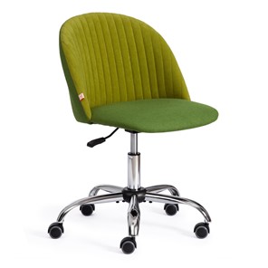 Кресло офисное MELODY флок/экошерсть, олива/зеленый, арт.17193 в Артеме