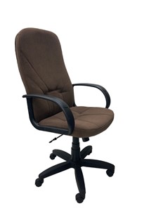 Кресло офисное Менеджер коричневый в Находке