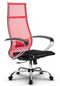 Кресло офисное МЕТТА B 1m 7/K131, Основание 17833 красный/черный в Артеме