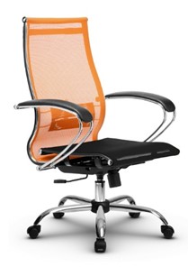 Кресло офисное МЕТТА B 2m 9/K131, Основание 17833 оранжевый/черный во Владивостоке