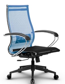 Кресло офисное МЕТТА B 2m 9/K131, Основание 17832 голубой/черный в Артеме