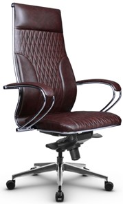 Офисное кресло Metta L 1c 44B/K мультиблок, нижняя часть 17839 бордовый в Артеме