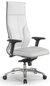 Кресло офисное Мetta L 1m 46/4D Infinity Easy Clean мультиблок, нижняя часть 17838 белый во Владивостоке