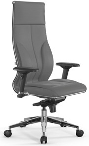 Кресло офисное Мetta L 1m 46/4D Infinity Easy Clean мультиблок, нижняя часть 17839 серый во Владивостоке