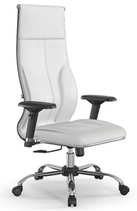 Кресло офисное Мetta L 1m 46/4D Infinity Easy Clean топган, нижняя часть 17833 белый в Артеме