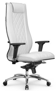 Кресло офисное Метта МЕТТА L 1m 50M/2D Infinity Easy Clean мультиблок, нижняя часть 17838 белый в Артеме