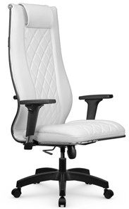 Кресло офисное МЕТТА L 1m 50M/2D Infinity Easy Clean топган OMS, нижняя часть 17859 белый во Владивостоке