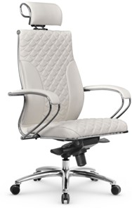 Кресло офисное Metta L 2c 44C/K116 Infinity Easy Clean мультиблок, нижняя часть 17838 белый в Артеме