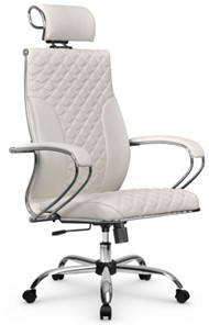 Офисное кресло Metta L 2c 44C/K116 Infinity Easy Clean топган, нижняя часть 17833 белый во Владивостоке