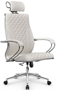 Офисное кресло Metta L 2c 44C/K116 Infinity Easy Clean топган OMS, нижняя часть 17853 белый во Владивостоке