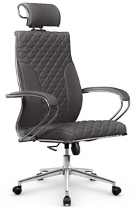 Офисное кресло Metta L 2c 44C/K116 Infinity Easy Clean топган OMS, нижняя часть 17853 серый во Владивостоке