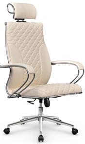 Офисное кресло Metta L 2c 44C/K116 Infinity Easy Clean топган OMS, нижняя часть 17853 молочный во Владивостоке