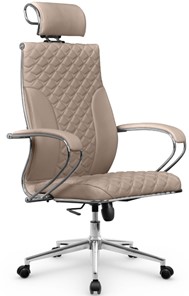 Офисное кресло Metta L 2c 44C/K116 Infinity Easy Clean топган OMS, нижняя часть 17853 темно-бежевый во Владивостоке