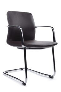 Кресло офисное Plaza-SF (FK004-С11), темно-коричневый в Находке