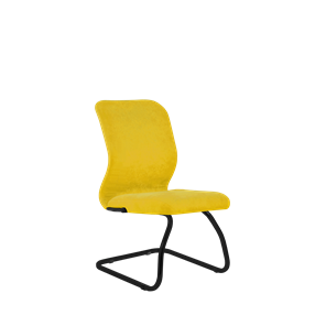 Кресло компьютерное SU-Mr-4/подл.000/осн.008 желтый в Артеме