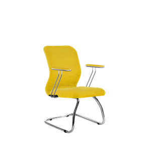 Кресло офисное SU-Mr-4/подл.078/осн.007 желтый в Артеме