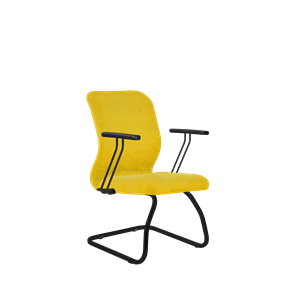 Кресло компьютерное SU-Mr-4/подл.109/осн.008 желтый в Находке
