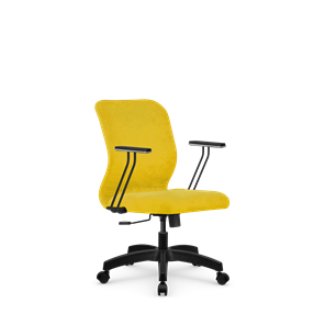 Кресло офисное SU-Mr-4/подл.110/осн.001 желтый во Владивостоке