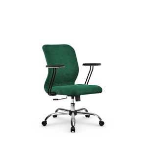 Кресло офисное SU-Mr-4/подл.110/осн.003 зеленый во Владивостоке