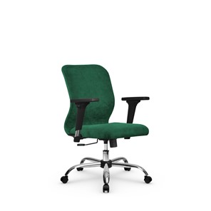 Кресло SU-Mr-4/подл.200/осн.003 зеленый в Артеме