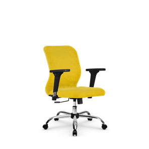 Компьютерное кресло SU-Mr-4/подл.200/осн.003 желтый в Находке