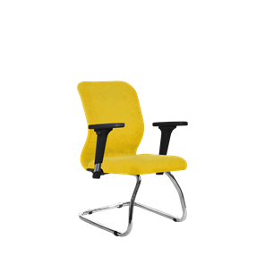 Кресло SU-Mr-4/подл.200/осн.007 желтый в Артеме
