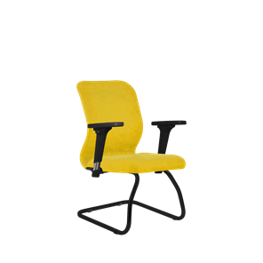 Офисное кресло SU-Mr-4/подл.200/осн.008 желтый в Находке