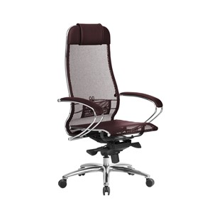 Офисное кресло Метта Samurai S-1.04, темно-бордовый в Артеме