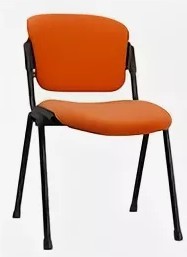 Офисное кресло ERA BLACK оранжевый во Владивостоке