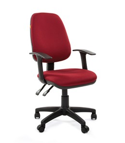 Офисное кресло CHAIRMAN 661 Ткань стандарт 15-11 красная во Владивостоке