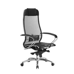 Кресло офисное Метта Samurai S-1.04, черный в Уссурийске