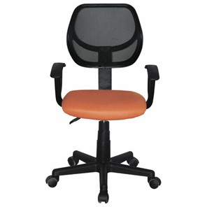 Кресло офисное Brabix Flip MG-305 (ткань TW, оранжевое/черное) во Владивостоке