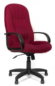 Кресло офисное CHAIRMAN 685, ткань TW 13, цвет бордо во Владивостоке