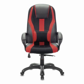Компьютерное кресло Brabix Premium Rapid GM-102 (экокожа/ткань, черное/красное) 532107 в Артеме