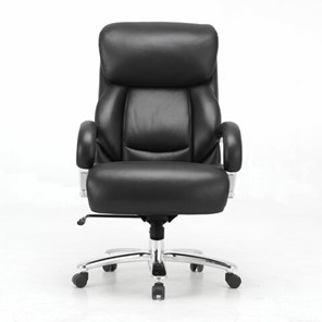Компьютерное кресло Brabix Premium Pride HD-100 (натуральная кожа, черное) 531940 в Артеме