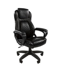 Кресло CHAIRMAN 432, экокожа, цвет черный в Артеме