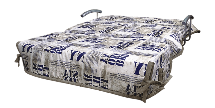 Прямой диван Аккордеон без боковин, спальное место 1400 во Владивостоке - изображение 1