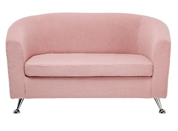 Прямой диван Брамс 2Д розовый во Владивостоке