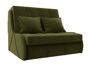 Прямой диван Риттэр 100, Зеленый (Микровельвет) в Находке