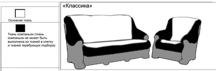 Прямой диван Классика Б, Миксотойл во Владивостоке - изображение 5