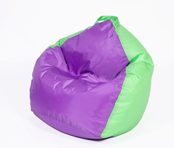Кресло-мешок Кроха, салатово-фиолетовый в Артеме