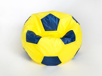 Кресло-мешок КлассМебель Мяч большой, желто-синий во Владивостоке