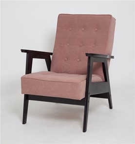 Кресло Ретро (венге / RS 12 - розовый) в Артеме