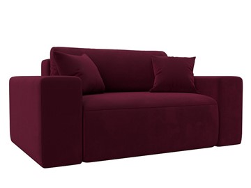 Кресло-кровать Лига-036, Бордовый (Микровельвет) в Артеме