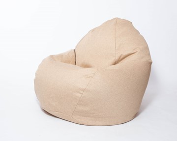 Кресло-мешок Макси, рогожка, 150х100, песочное в Уссурийске
